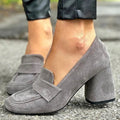 Bria™ | Block Heel Loafers